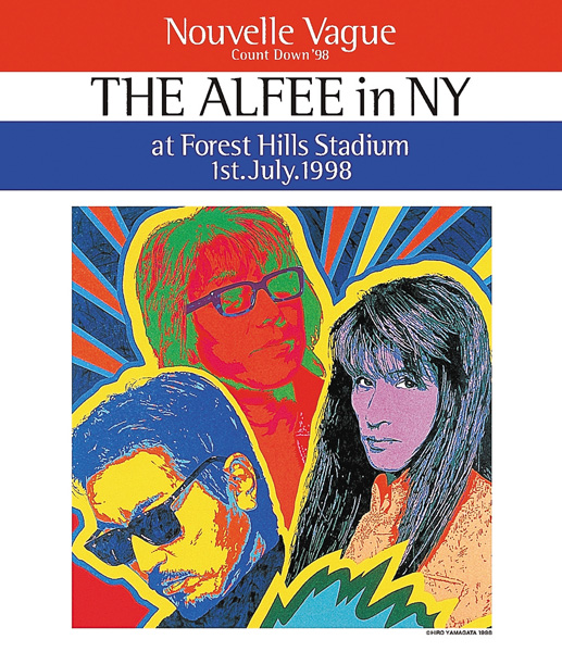 THE ALFEE in NY at Forest Hills Stadium 1st.July.1998