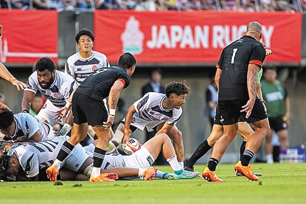 ラグビー日本代表強化試合2025