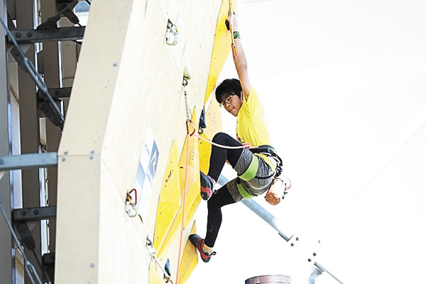 スポーツクライミング 第4回リードフューチャーカップ西条