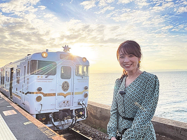 TBS女子アナ 鉄道の旅「皆川玲奈・ふたつ星4047で巡るゆるりふれあい旅」
