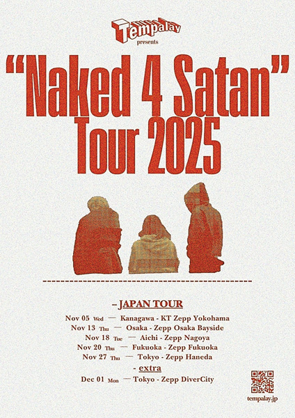Tempalay “Naked 4 Satan” Tour 2025 LIVE SPECIAL